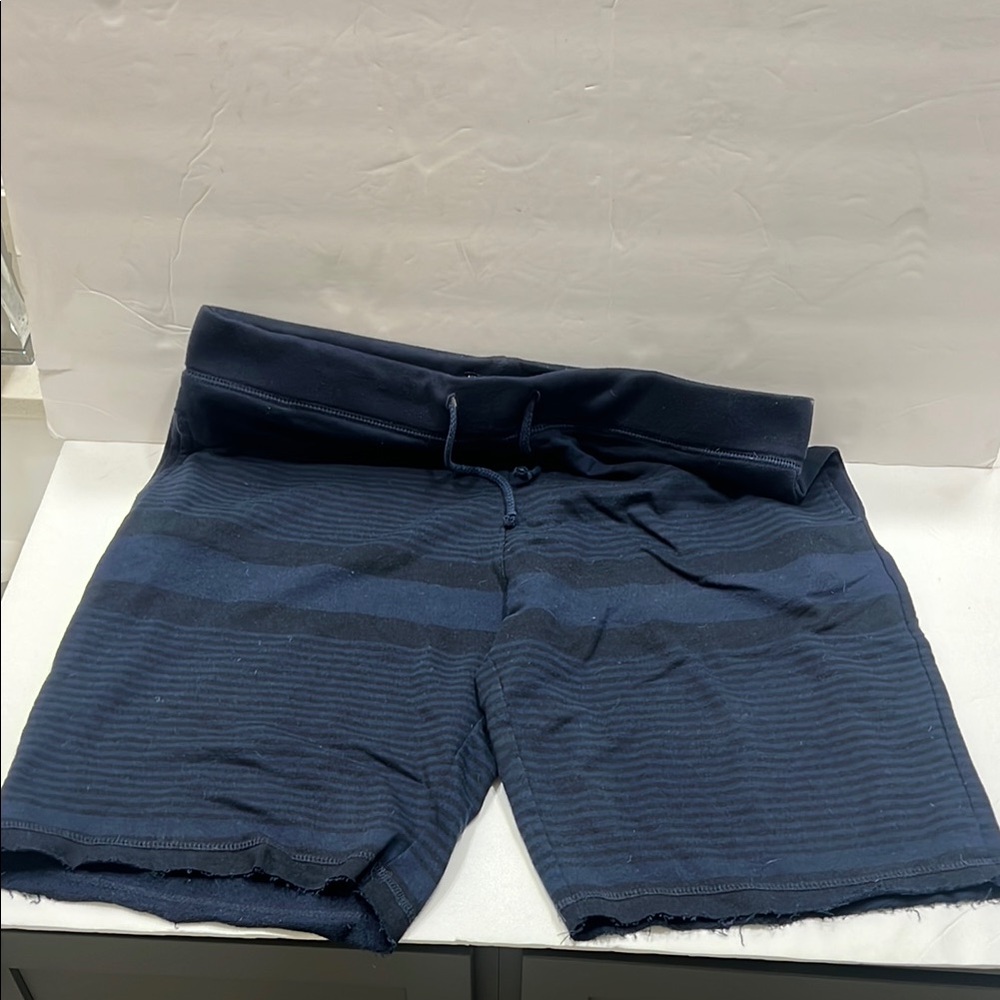 American Rag Navy Striped Men's Shorts